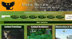 Desktop Screenshot of carabevan.com